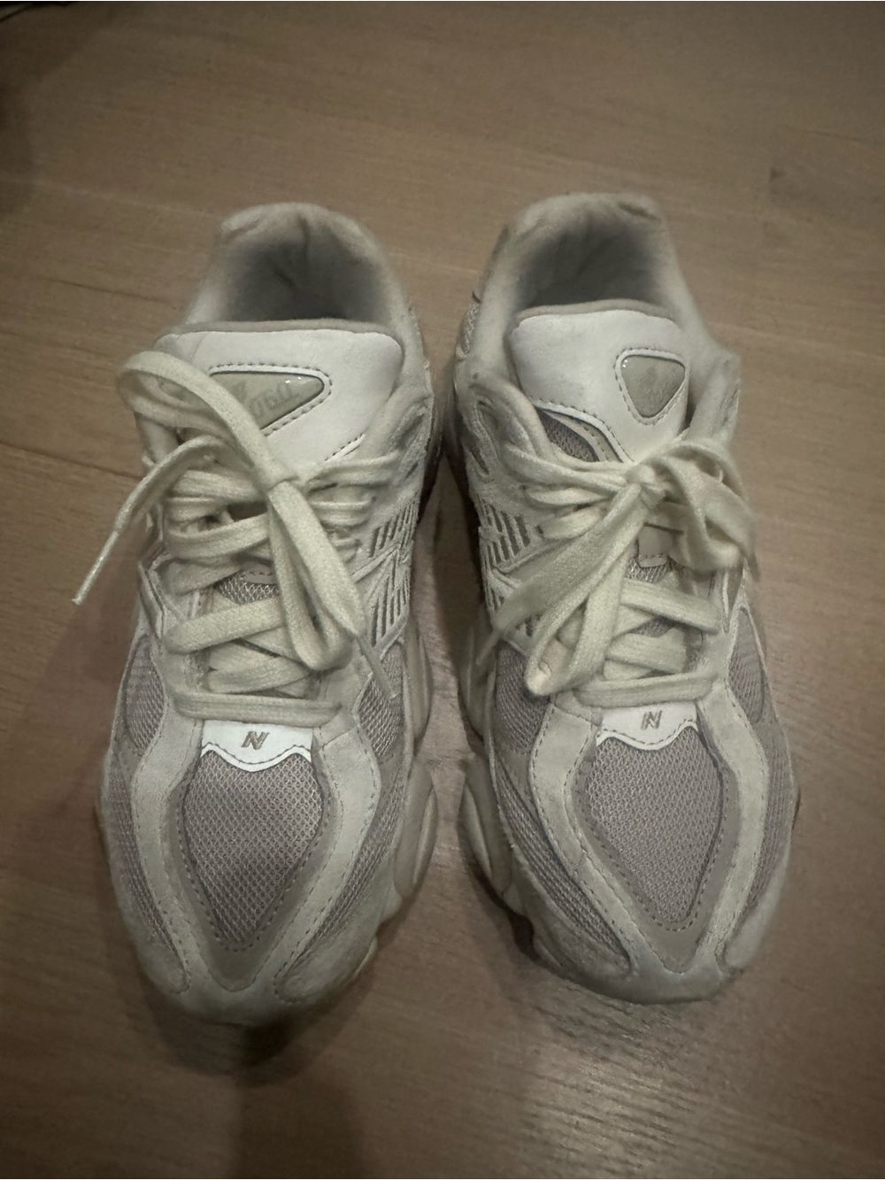 Casual Lace-Up Women's Sneakers in Off-White